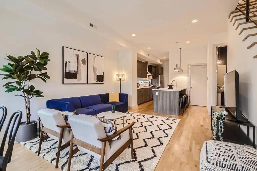 Upscale Townhome W/ Stunning Rooftop Views دنفر الولايات المتحدة الأمريكية